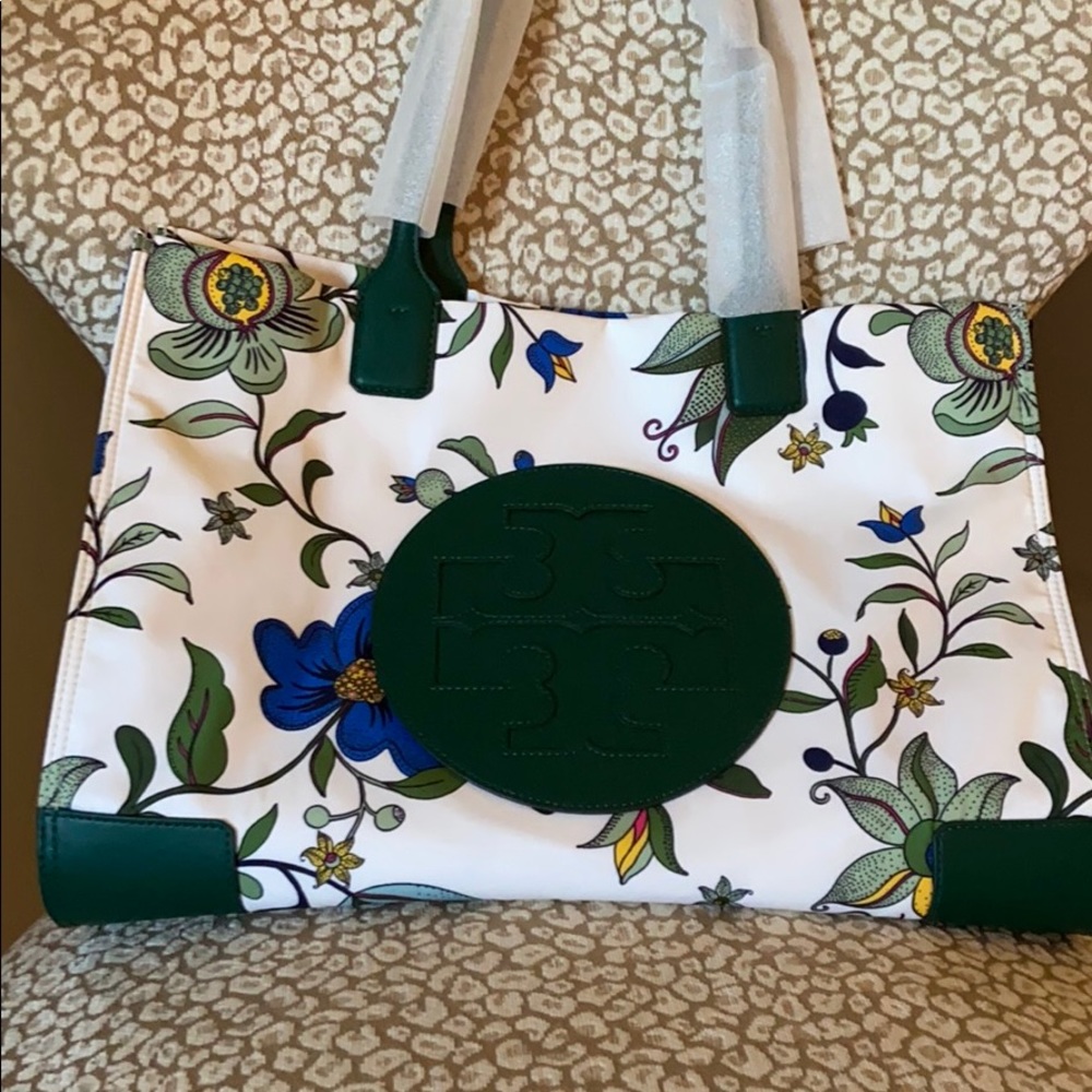 💙Tory Burch Ella bag floral 💙